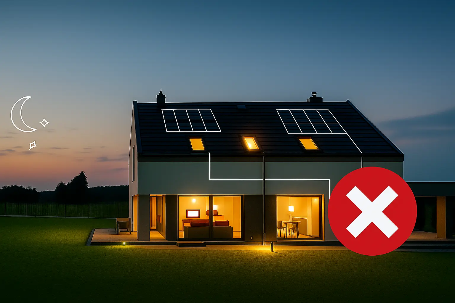 Nadelen thuisbatterij buiten plaatsen